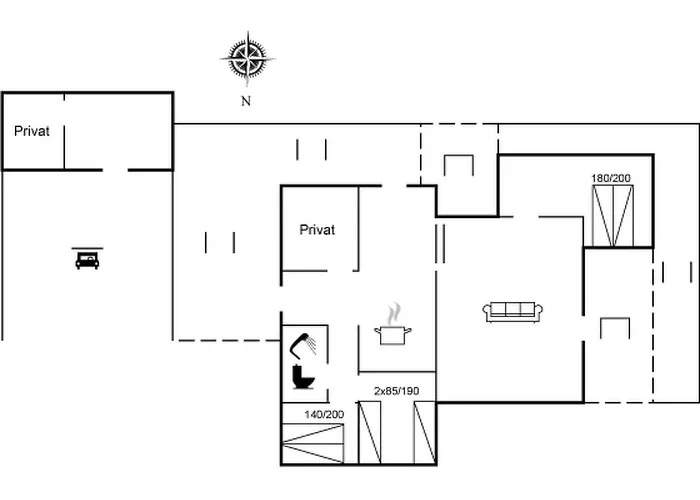 Sigbrit - 100m From The Sea By Interhome Vakantiehuis Tranekær